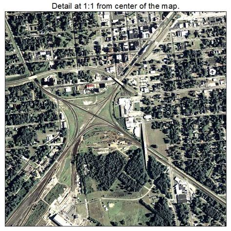 Aerial Photography Map of Waycross, GA Georgia