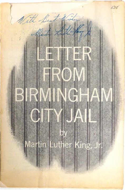 Civil Rights Movement: Letter From A Birmingham Jail