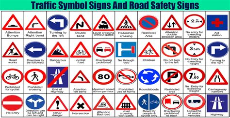 Safety Signs Safety Signs And Symbols Traffic Signs And Symbols Signs | Images and Photos finder