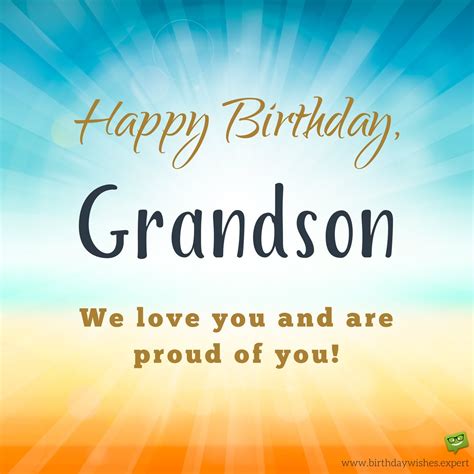 Happy Birthday, Grandson! | Your Hi-Tech Grandma & Grandpa