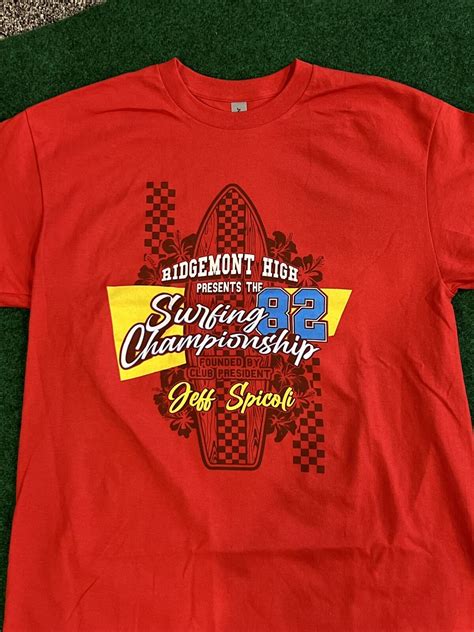 Fast Times at Ridgemont High Jeff Spicoli Surfing Competition Mens Large Tee | eBay