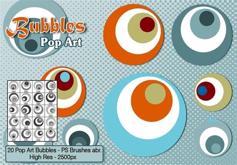 Pop Art Bubble Brushes - Free Photoshop Brushes at Brusheezy!