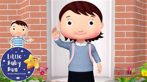 Little Baby Bum | Mia and Friends | Backpack Song | Baby Songs - YouTube