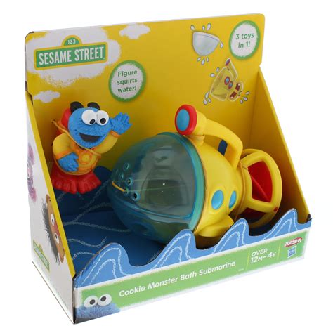 Playskool Sesame Street Cookie Monster Bath Submarine - Shop Playsets at H-E-B