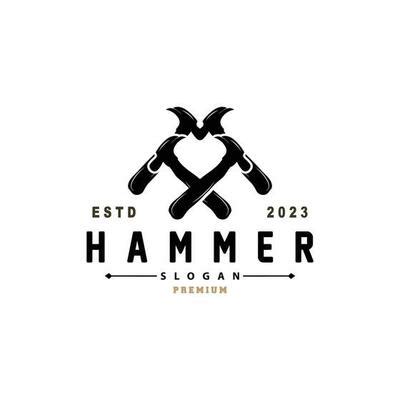 Hammer Logo Vector Art, Icons, and Graphics for Free Download