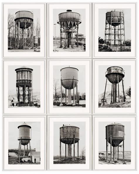 Les typologies photographiques de Bernd et Hilla Becher – La boite verte