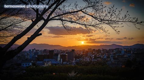 Hermosawave Photography: Sunset Over Kyoto・京都に沈む夕日