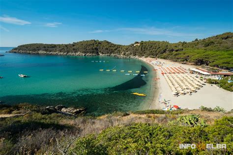 Photographs of the beaches on the Island of Elba