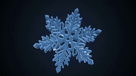 Animation Of Rotating Snowflake 3d Animation Stock Motion Graphics SBV-306931925 - Storyblocks