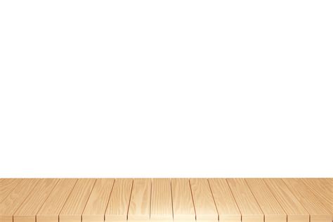 Free Wooden table, wood table top front view 3d render isolated 16589398 PNG with Transparent ...