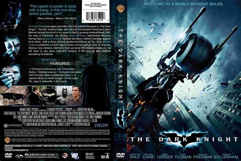 Batman: The Dark Knight. Formato DVD. | Custom dvd, Dark knight, Dvd covers