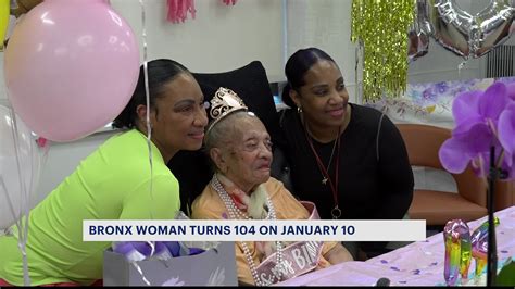 Bronx woman celebrates 104th birthday