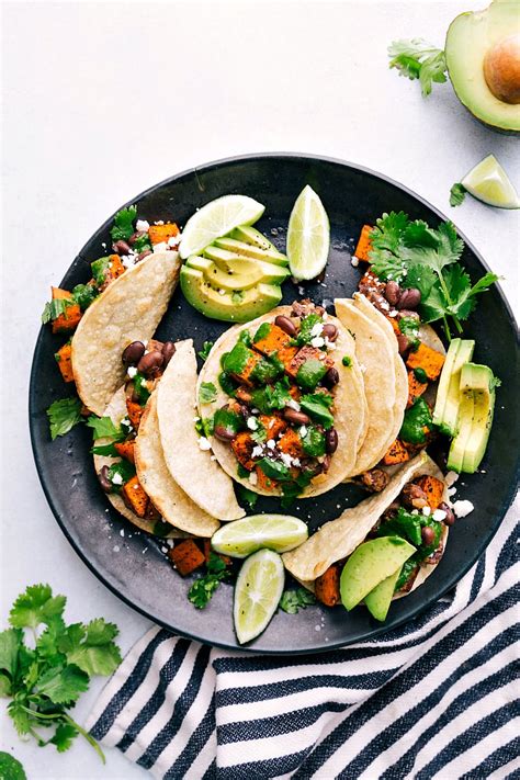 The BEST Vegetarian Tacos - Chelsea's Messy Apron