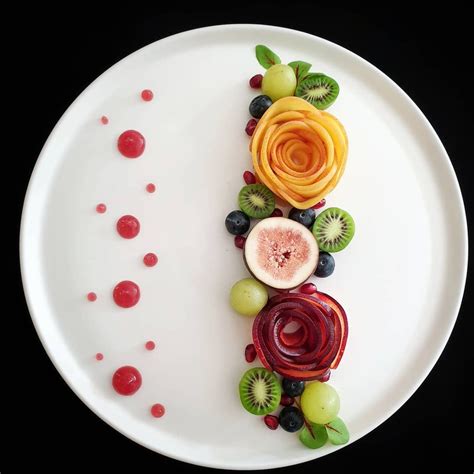 Fruit salad🥝 | Food plating techniques, Food plating, Fancy food presentation