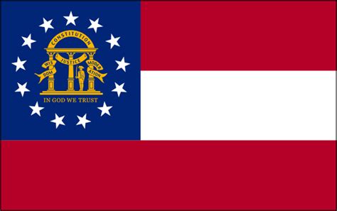 State Flag - Georgia - The Flag Factory