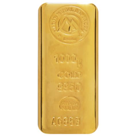 1 Kg Nadir Gold Bar with 995 Purity