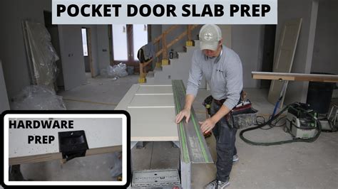 How to Install Pocket Doors Part 1 of 3: Slab and Hardware Prep - YouTube