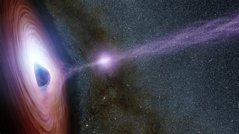 NASA images show X-ray flares blasting off from black holes - CBS News