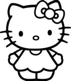 Hello Kitty Pictures Black And White - ClipArt Best