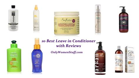 10 Best Leave in Conditioner and It's (Reviews)