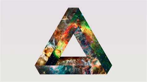 symbols, 1080P, space, bashar, space art, digital art, essassani, triangle HD Wallpaper