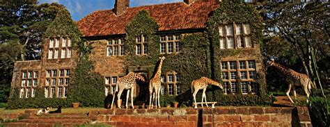 ellergy: UNUSUAL HOTEL #3: Kenya's Amazing Giraffe Manor