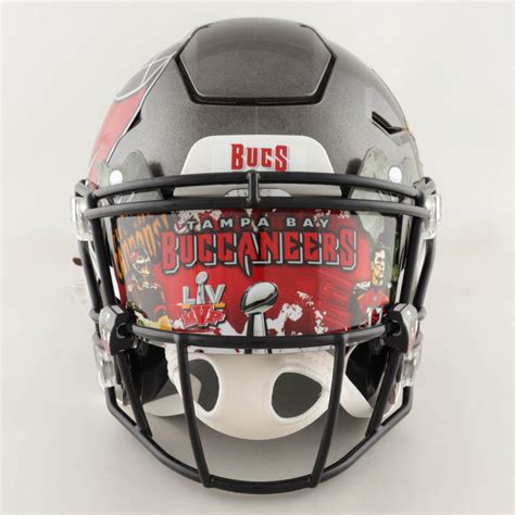 Tom Brady Signed Buccaneers Full-Size Authentic On-Field SpeedFlex ...