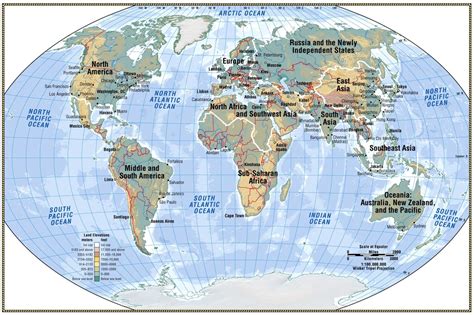 Lesson 3: World/Regional Geography - The World