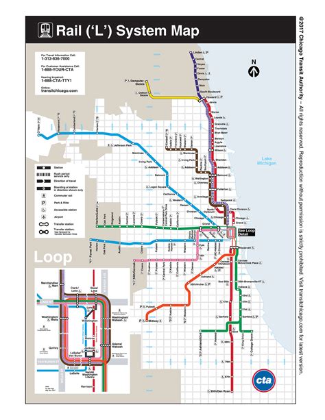 Chicago Transit Authority Map | Gadgets 2018