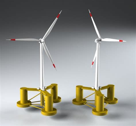 3D offshore wind turbine - TurboSquid 1478366