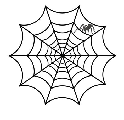 Free Spider Web Clipart Black And White, Download Free Spider Web Clipart Black And White png ...