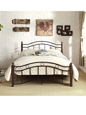 Amazon.com: Homelegance Averny Metal Platform Bed, Full, Black: Kitchen & Dining