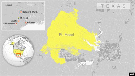 Fort Hood Training Area Map - 2024 Schedule 1