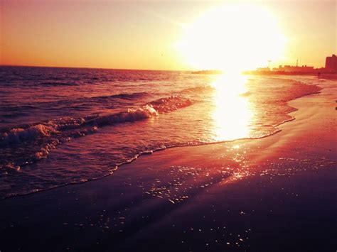 sunrise, Beach, Waves Wallpapers HD / Desktop and Mobile Backgrounds