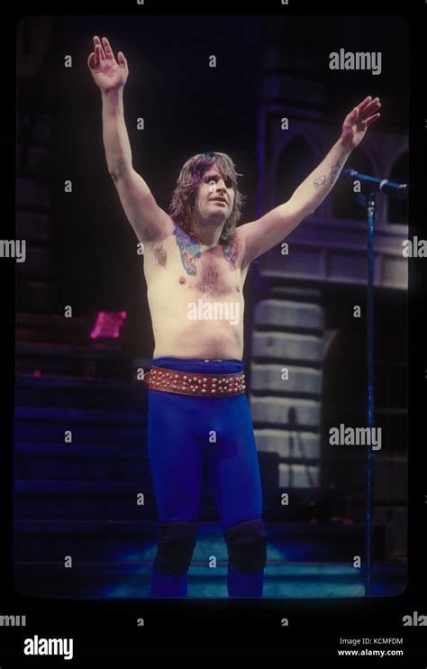 Ozzy osbourne diary of a madman tour hi-res stock photography and ...