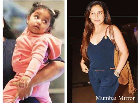 Rani Mukerji spotted with daughter Adira