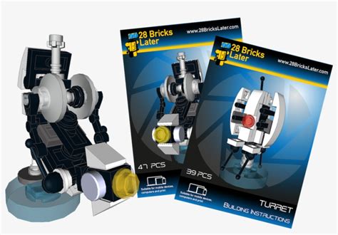 Glados And Turret Lego® Dimensions Moc Instructions - Lego Portal Glados Transparent PNG ...