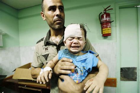 Children of war: Heartbreaking photographs from Gaza