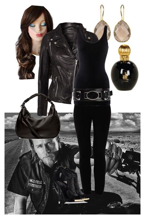 Gemma Teller Morrow | Biker chic, Leather outfit, Fashion