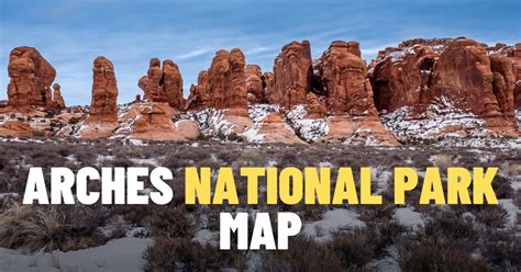 Arches National Park Map (PDF) • PhotoTraces - hoptraveler