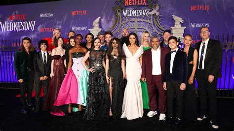 Wednesday Netflix TV Show Cast on Working With Director Tim Burton ...