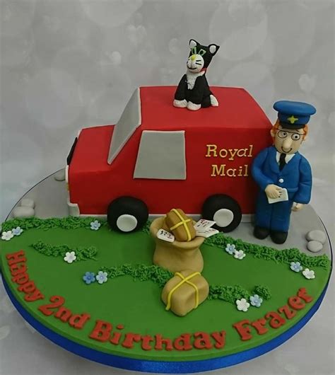 postman pat cake (With images) | Postman pat cake, Cake, Birthday