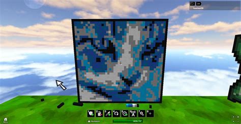 ROBLOX Pixel Art - Mosaic Cat by lawlaw06 on DeviantArt