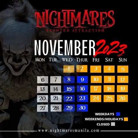 𝐍𝐢𝐠𝐡𝐭𝐦𝐚𝐫𝐞𝐬 𝐌𝐚𝐧𝐢𝐥𝐚 𝐒𝐞𝐚𝐬𝐨𝐧 𝟐! 🎃... - Nightmares Manila