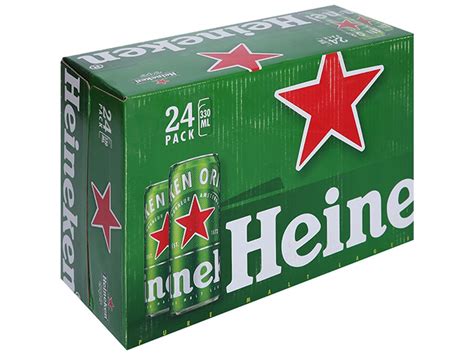 Thùng 24 lon Heineken Sleek 330ml giá tốt tại Bách hoá XANH