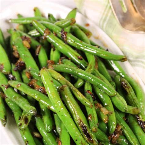 Sweet and Spicy Skillet Green Beans | It Is a Keeper