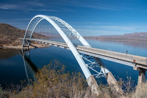 Photos: Roosevelt Lake and Dam, Arizona, February 2021