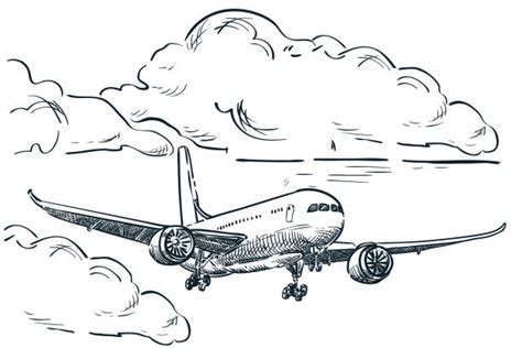 10,600+ Aeroplane Sketch Stock Illustrations, Royalty-Free Vector Graphics & Clip Art - iStock