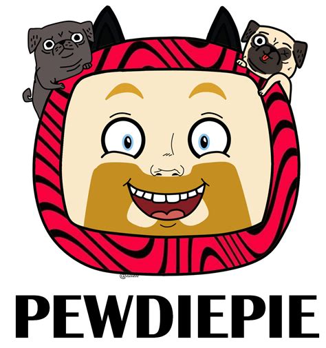 [Pewdiepie Fanart] So here's my Pewdiepie's Logo as the Cocomelon one ...