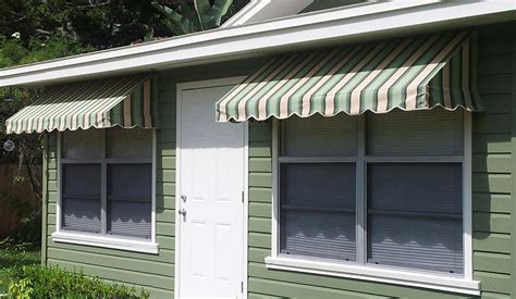 Fixed Fabric Awnings - Awning Works Inc.